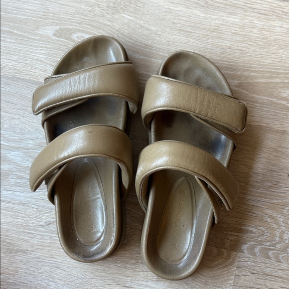 Gia Borghini x Pernille Teisbaek Olive Slides EU38 - Picture 1 of 5